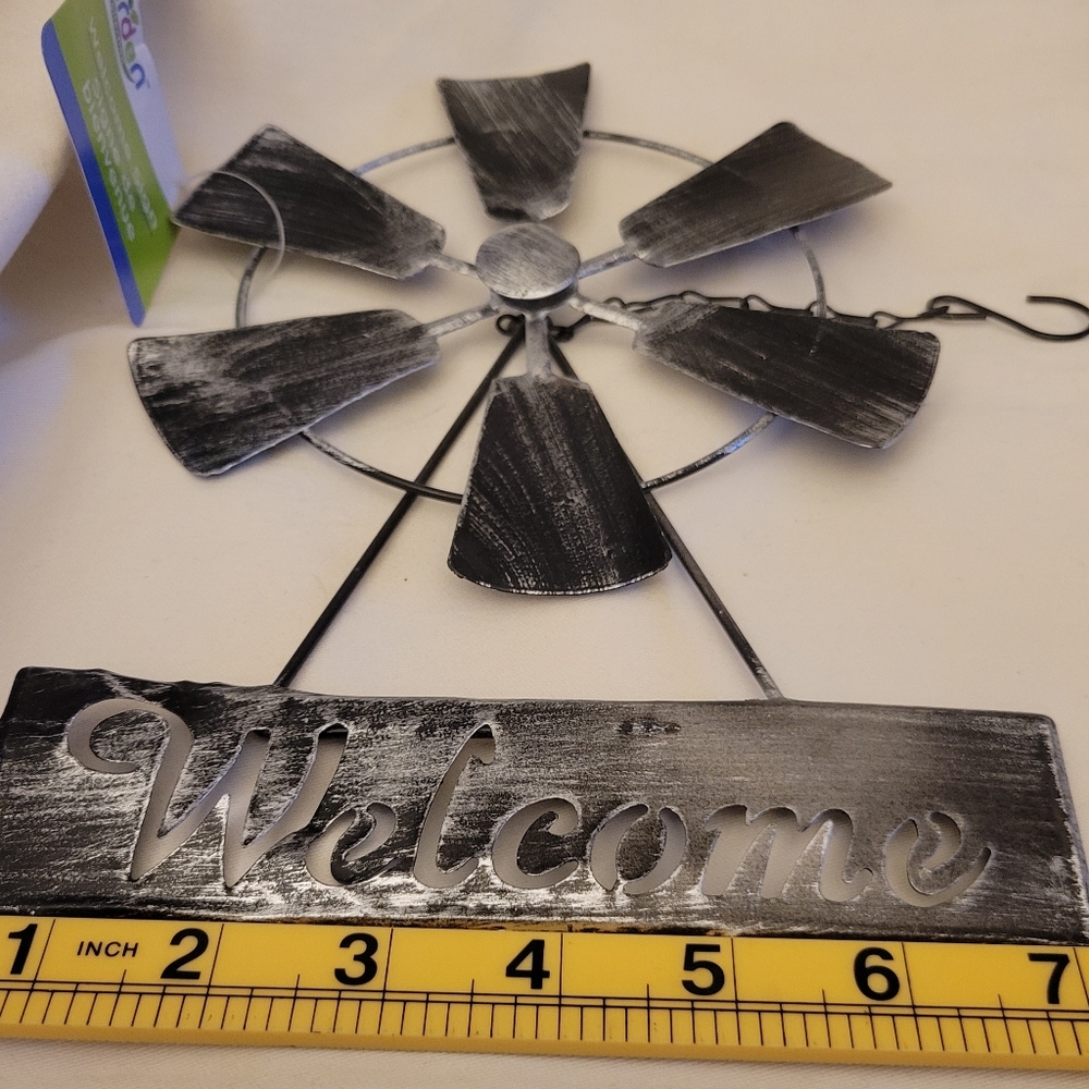 Bundle Of 5 Mwtal Windmills For Home Decorations, Porch, Garden, Rooms, And More - Picture 9 of 10